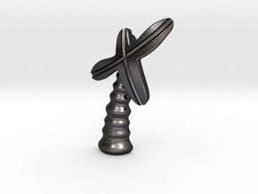 Palm Tree Pendant | Shut Up Cláudia! in Polished and Bronzed Black Steel