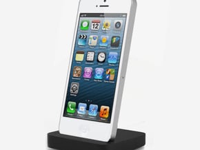  Iphone 5 elevation dock in White Natural Versatile Plastic
