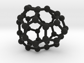 0130 Fullerene C40-24 cs in Black Natural Versatile Plastic
