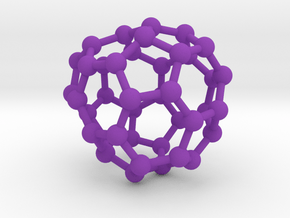 0132 Fullerene C40-26 c1 in Purple Processed Versatile Plastic