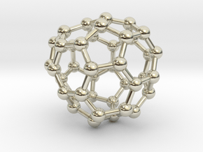 0132 Fullerene C40-26 c1 in 14k White Gold