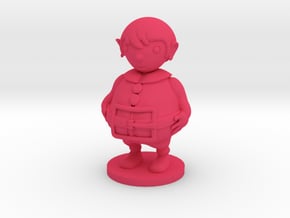 Little boy in Pink Processed Versatile Plastic