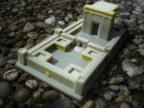 Second Temple - 516 BC - Jerusalem Temple Mount in Full Color Sandstone
