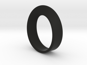 Moebius Ring 16.0 in Black Natural Versatile Plastic