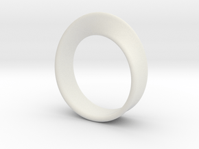 Moebius Ring 16.5 in White Natural Versatile Plastic