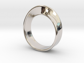 Moebius Ring 19.5 in Platinum