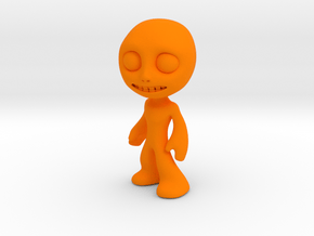 MTI-newfella pose 4 in Orange Processed Versatile Plastic