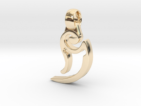 Tribe Aeon Facet in 14K Yellow Gold