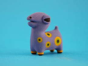 Spotted Blue Animal in Full Color Sandstone