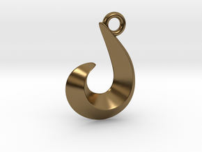 Curl in Polished Bronze