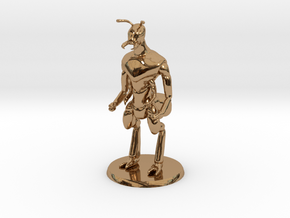 Ant Warrior (no weapon) in Polished Brass
