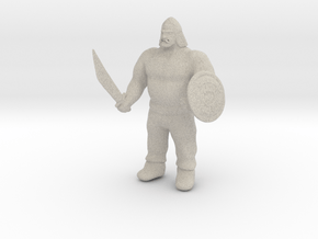 Ogre Warrior in Natural Sandstone