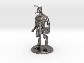 Ant Warrior (no weapon) in Polished Nickel Steel