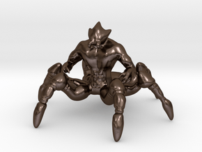 Spider Centaur in Polished Bronze Steel