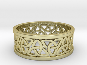 Celtic Ring in 18k Gold