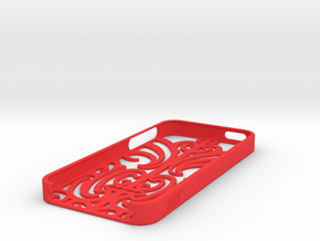 iMoko iPhone 5 cover in Red Processed Versatile Plastic