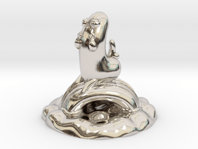Dickbutt Metal and Trophy Awards Bottle Opener in Rhodium Plated Brass