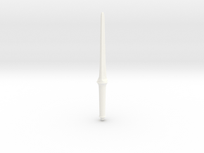 Angel Blade 3.3" Miniature in White Processed Versatile Plastic