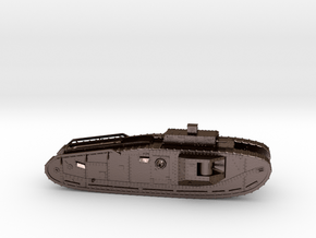 28MM Mark VIII "Liberty" Heavy Tank in Polished Bronze Steel