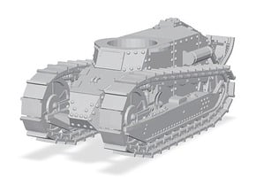 28mm M1917 Six Ton Tank (Hull) in Tan Fine Detail Plastic