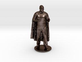Kal Stegetzel As Medieval Robin in Polished Bronze Steel