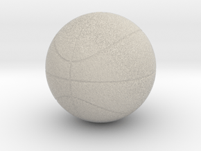 BasketBall in Natural Sandstone