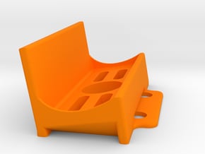 GoPro holder for ZMR250 in Orange Processed Versatile Plastic