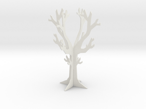 Desk top tree decoration in White Natural Versatile Plastic
