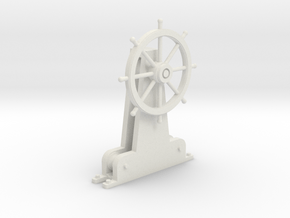 Steam Picket Wheel 1/27 in White Natural Versatile Plastic