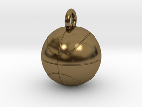Basketball in Polished Bronze