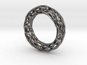 Trous Ring S 9.5 in Polished Nickel Steel