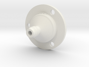 Drip Nozzle (3/8 Inch, 3 Holes) - 3Dponics in White Natural Versatile Plastic