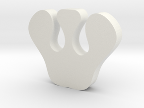 Tube Separator - 3Dponics in White Natural Versatile Plastic