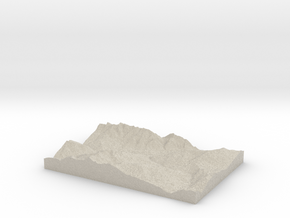 Model of Landeck in Natural Sandstone
