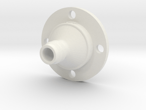 Drip Nozzle (3/4 Inch, 4 Holes) - 3Dponics  in White Natural Versatile Plastic