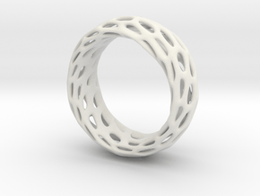 Trous Ring Size 4.5 in White Natural Versatile Plastic