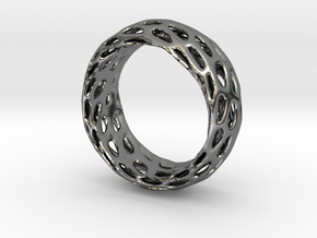 Trous Ring Size 4.5 in Fine Detail Polished Silver