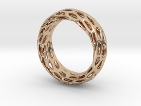 Trous Ring Size 8 in 14k Rose Gold