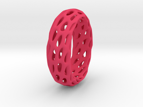 Trous Ring in Pink Processed Versatile Plastic