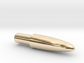 Bullet 1/2 in 14K Yellow Gold