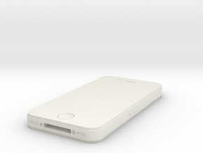 iPhone 4s scale model in White Natural Versatile Plastic