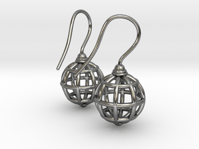 The2LittleGlobes in Polished Silver