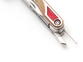 Leatherman Squirt Tweezer & Pin Spacer in Tan Fine Detail Plastic
