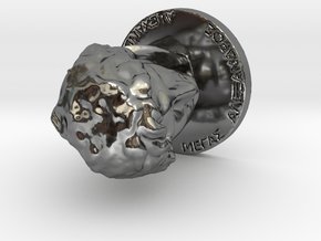 Alexander The Great in Fine Detail Polished Silver