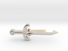 Four Sword in Rhodium Plated Brass