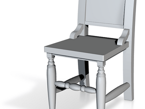Miniature 1:48 Congressional Chair in Tan Fine Detail Plastic
