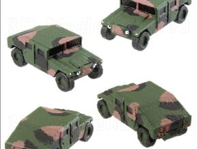 1/200 Humvee M1025 HMMWV Hummer set of 4 in Tan Fine Detail Plastic