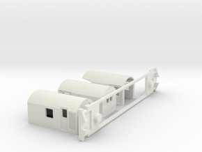 AG Capital Connection, NZ, (OO Scale, 1:76) in White Natural Versatile Plastic