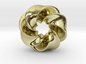 0169 8-Torus [2-2-2-1] (2.5cm) in 18k Gold