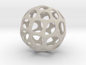 Voronoi Sphere in Natural Sandstone